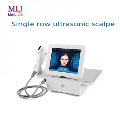 Single row ultrasonic scalpel