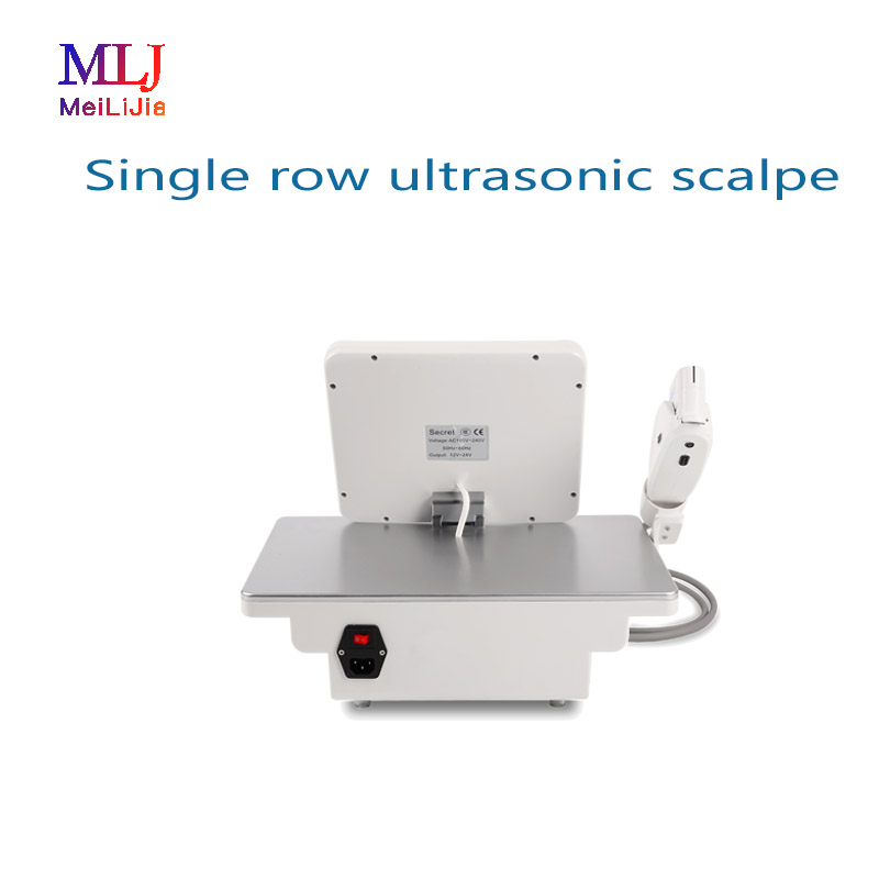 Single row ultrasonic scalpel