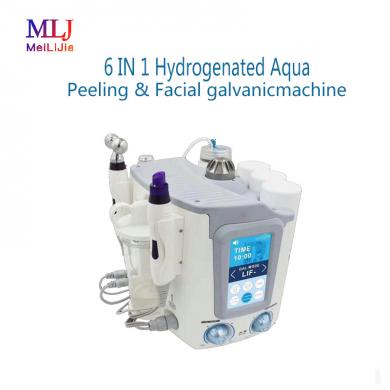 6 IN 1 Hydrogenated Aqua Peeling & Facial galvanicmachine