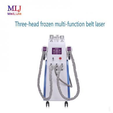 Three-head frozen multi-function belt laser