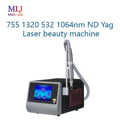 755 1320 532 1064nm ND Yag Laser beauty machine
