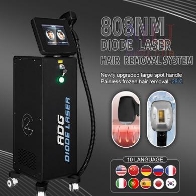 808nm Diode laser painless and permanent hair  removal system