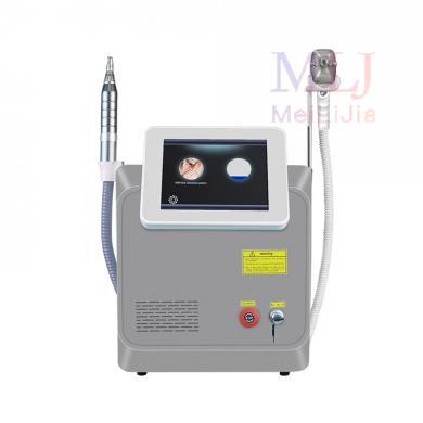 Portable multifunctional 2-in-1 pico laser tattoo removal and diode laser hair removal  machine