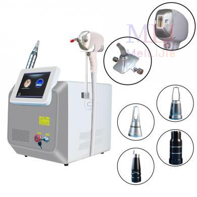 Portable multifunctional 2-in-1 pico laser tattoo removal and diode laser hair removal  machine