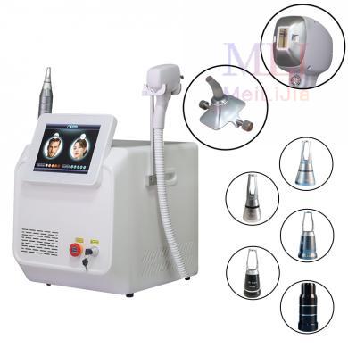 Portable multifunctional 2-in-1 pico laser tattoo removal and diode laser hair removal  machine - 副本