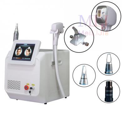 Portable multifunctional 2-in-1 pico laser tattoo removal and diode laser hair removal  machine - 副本