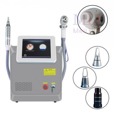 Gray portable multifunctional 2-in-1 pico laser tattoo removal and diode laser hair removal  machine - 副本 - 副本 - 副本