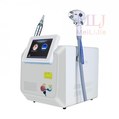 White multifunctional potable Diode laser and PICO laser 2-in-1 machine 