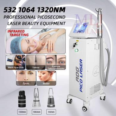 Vertical PICO Laser Tattoo Removal Machine 