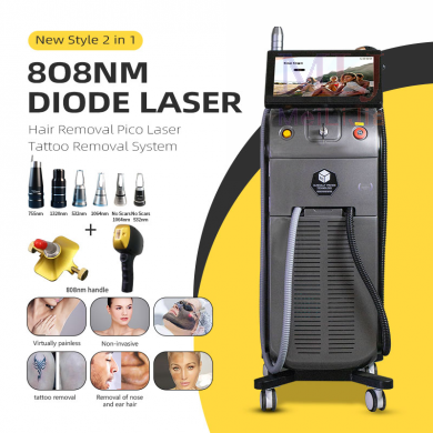 ADG factory painless permanent ice titanium diode laser hair removal picosecond laser tattoo removal machine - 副本