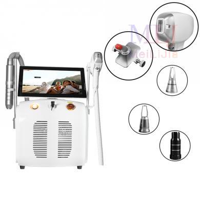 New Portable Multifunctional 2-in-1 Pico Laser Tattoo Removal and Diode Laser Hair Removal  Machine 