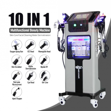 Hydra Micro-dermabrasion 10 In 1 Oxygen Beauty Salon Machine
