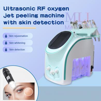 6 in 1 salon facial Hydrofacials Oxygen Jet Dermabrasion Machine
