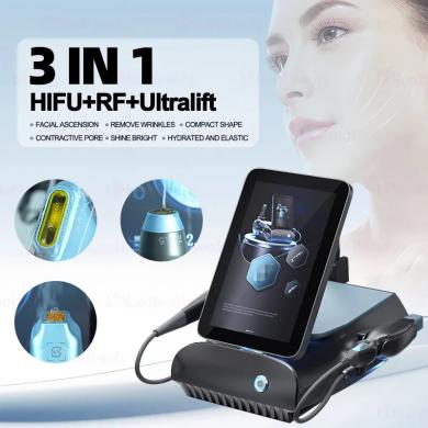 3 in 1 Focused RF & Hifu Skin Lift Anti-aging Machine