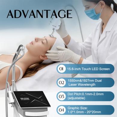 1550nm Erbium and1927nm Thulium Laser Machine