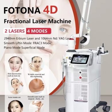 2940nm Erbium 1064nm Long Pulse Fractional